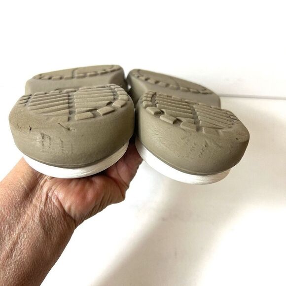 Crocs Sandals Women's 7 Brown Summer Strappy Slides Comfort Casual Slip On Flats - Picture 8 of 11